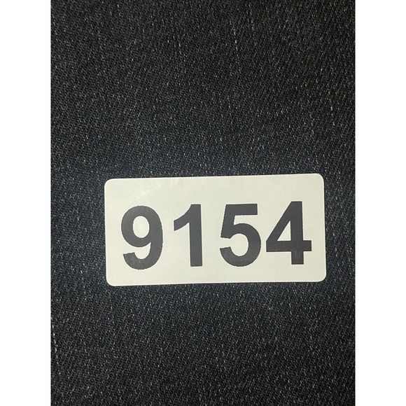 John Varvatos Mens 38 Jeans Straight Leg Regular Fit Mid Rise Button Fly Black - Picture 12 of 12